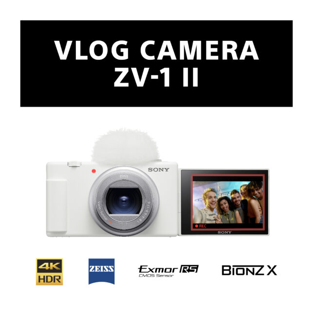 Sony ZV1 II Vlogging Camera