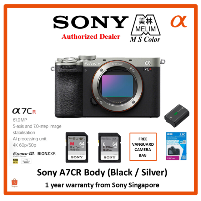 [YEAR END PROMO] Sony Alpha A7CR Compact High Resolution camera | ILCE-7CR
